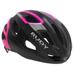 Rudy Project Strym Helmet - Black-Pink Fluo Shiny