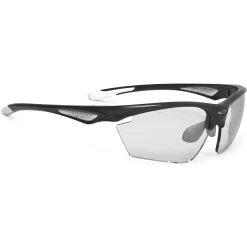 Rudy Project Stratofly Glasses - Photochromic Lens - Black Gloss-White/ImpactX 2Black