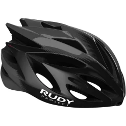 Rudy Project Rush Helmet - Black/Titanium (Shiny)
