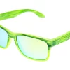 Rudy Project Spinhawk Sunglasses Matte Coral Green Frame Multi LS Lime Lens