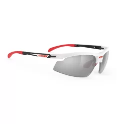 Synform Matte White Folding Frame With Laser Black Lenses