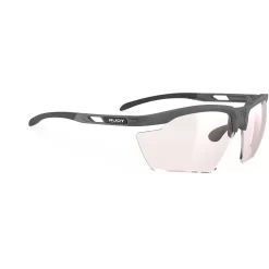 Rudy Project Magnus Glasses - Photochromic Lens - Charcoal (Matte)/ImpactX 2 Red