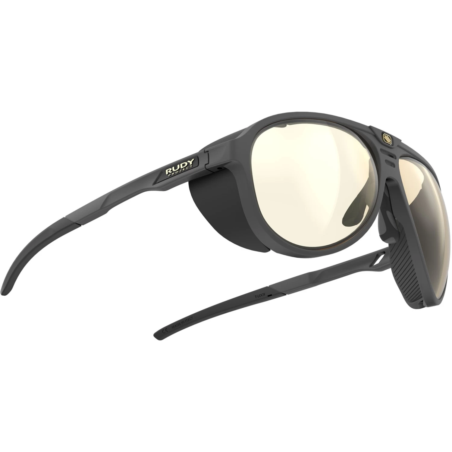 Rudy Project Stardash Glasses - Photochromic Lens - Charcoal (Matte)/ImpactX 2Laser Brown - Image 6