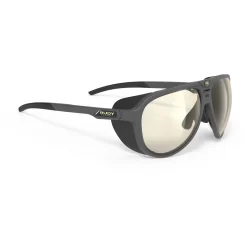 Rudy Project Stardash Glasses - Photochromic Lens - Charcoal (Matte)/ImpactX 2Laser Brown