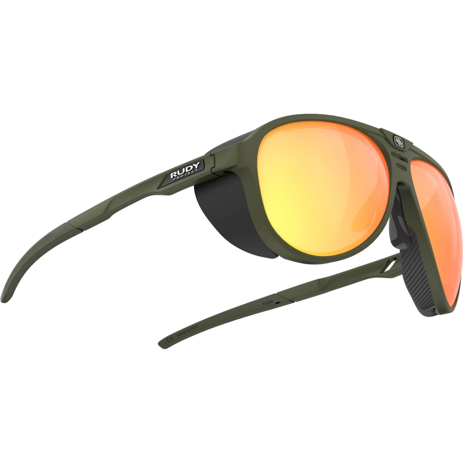 Rudy Project Stardash Glasses - Olive (Matte)/Multilaser Orange - Image 6