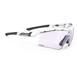 Rudy Project Tralyx+ Glasses - White Gloss/ImpactX Photochromic 2 Laser Purple