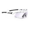 Rudy Project Tralyx+ Slim Glasses - White Gloss/ImpactX Photochromic 2 Laser Purple