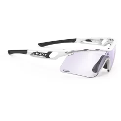 Rudy Project Tralyx+ Slim Glasses - White Gloss/ImpactX Photochromic 2 Laser Purple